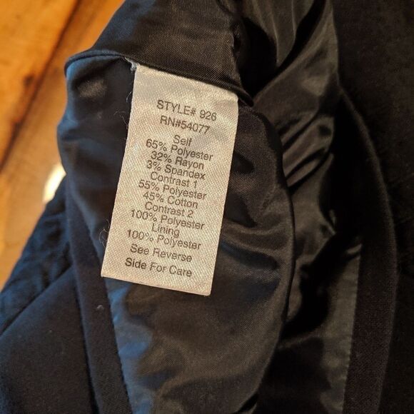 CAbi #926 Swathe Skirt in Black Mini - Picture 5 of 5